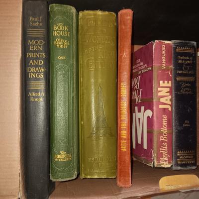 AN ASSORTMENT OF BOOKS