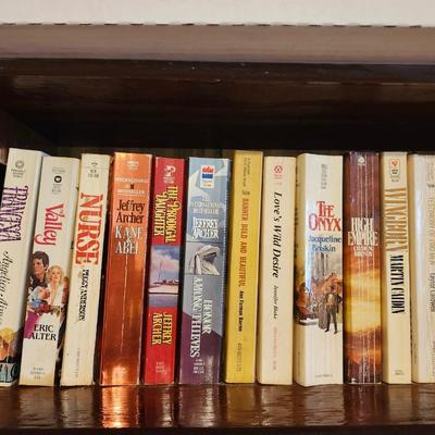 3 Full Shelves of Paperback Books