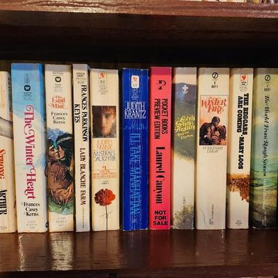 3 Full Shelves of Paperback Books