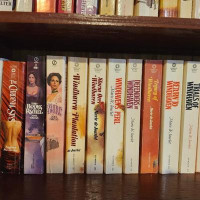 3 Full Shelves of Paperback Books