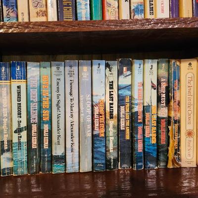 3 Full Shelves of Paperback Books