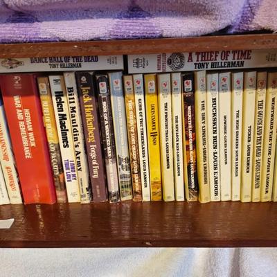 3 Full Shelves of Paperback Books