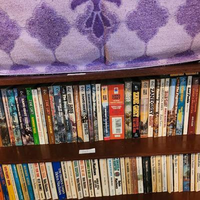 3 Full Shelves of Paperback Books
