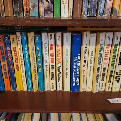 3 Full Shelves of Paperback Books