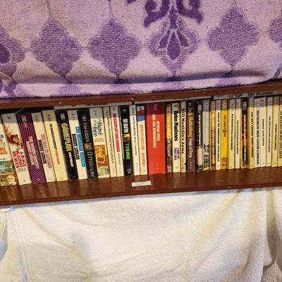 3 Full Shelves of Paperback Books