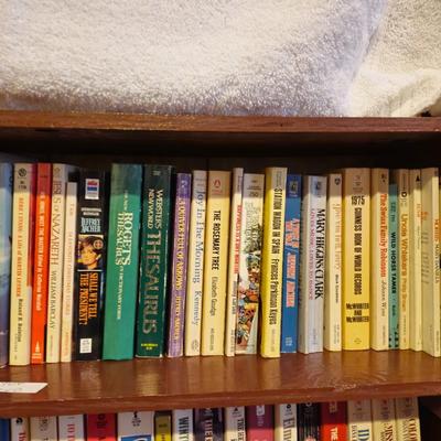3 Full Shelves of Paperback Books