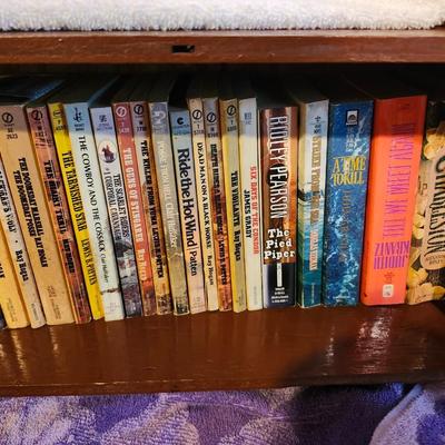 3 Full Shelves of Paperback Books