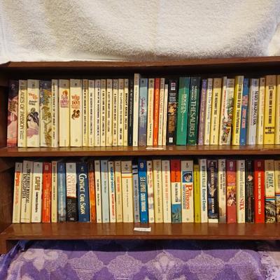 3 Full Shelves of Paperback Books