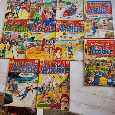 Lot Of 98 VINTAGE Archie Series Comics Archie, jughead, betty and veronica, sabrina, jynx etc