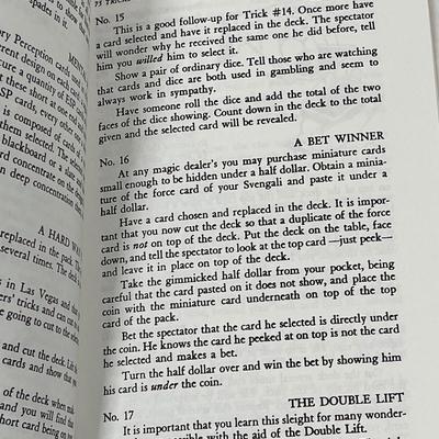 Vintage Booklet: 75 Tricks with a Svengali Deck