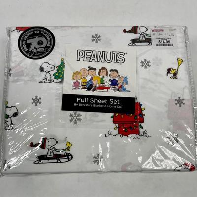 Peanuts Snoopy Full Set Christmas sheet Berkshire Bedding