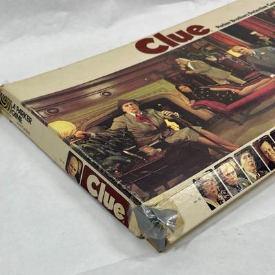 Vintage Clue Board Game