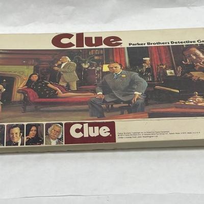 Vintage Clue Board Game