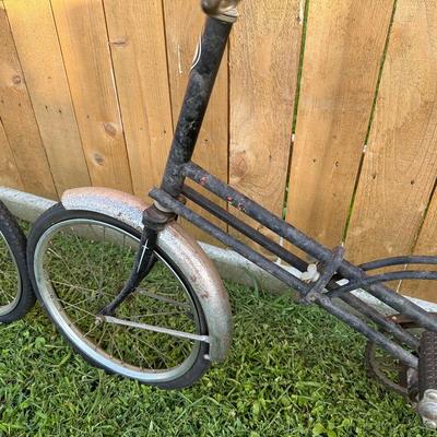 Two Vintage Sears “Tote Cycles”