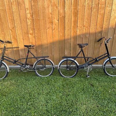Two Vintage Sears “Tote Cycles”