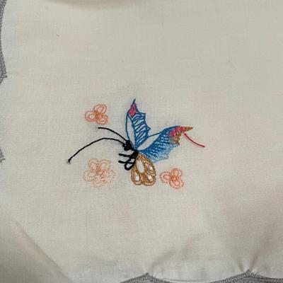 LOT 76D: Hand Embroidered Place Mats, Table Covers & More