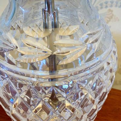 LOT 121 Y: Gorgeous Waterford Crystal Table Lamp