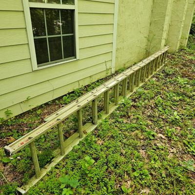 32' Aluminum Extension Ladder (D-JS)