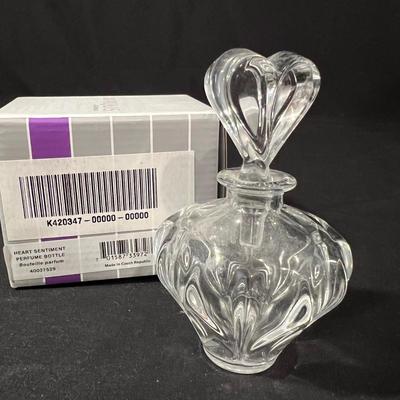 Perfume Bottles, Heart Dishes & More Waterford Crystal Vanity (LR-RG)