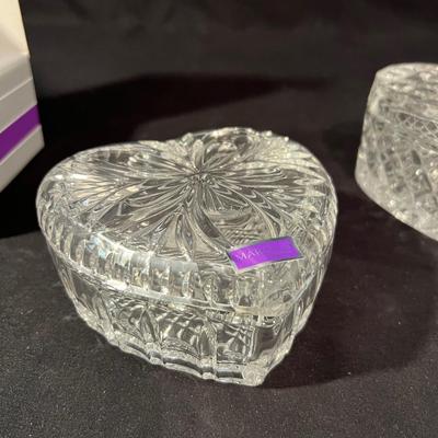 Perfume Bottles, Heart Dishes & More Waterford Crystal Vanity (LR-RG)