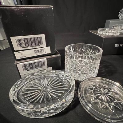 Perfume Bottles, Heart Dishes & More Waterford Crystal Vanity (LR-RG)