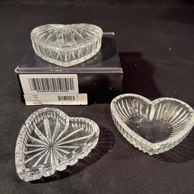 Perfume Bottles, Heart Dishes & More Waterford Crystal Vanity (LR-RG)