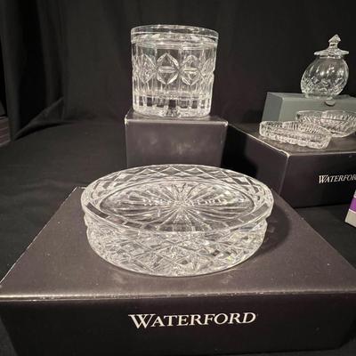 Perfume Bottles, Heart Dishes & More Waterford Crystal Vanity (LR-RG)