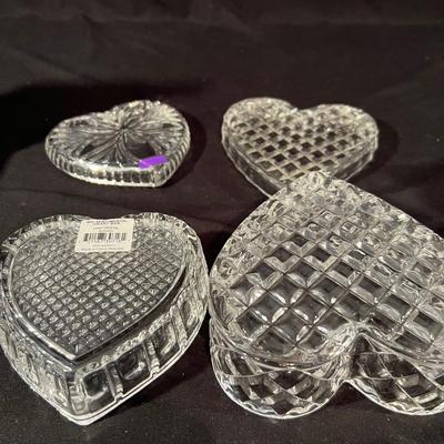 Perfume Bottles, Heart Dishes & More Waterford Crystal Vanity (LR-RG)