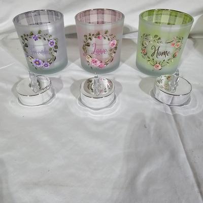 Lighted Glass/Ceramic Decor Items (B1-JS)