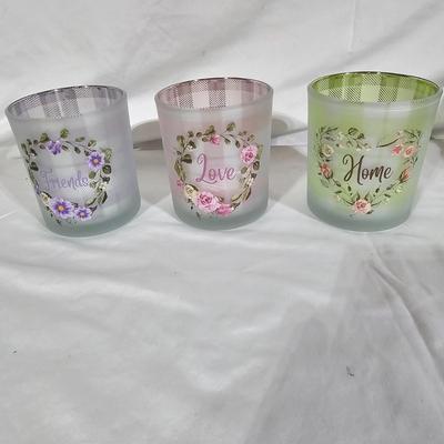 Lighted Glass/Ceramic Decor Items (B1-JS)