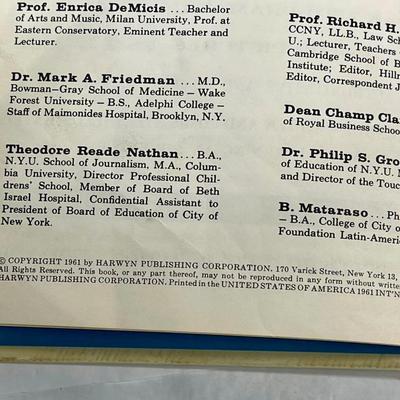 Vintage Book: Art Linkletter's Picture Encyclopedia for Boys and Girls