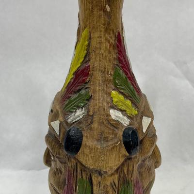 Native American Themed Casa Vento Faces of the World Decanter