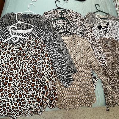 Lot of print tops
