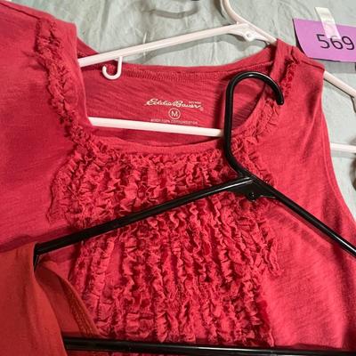 Lot of women's casual tops & skirt