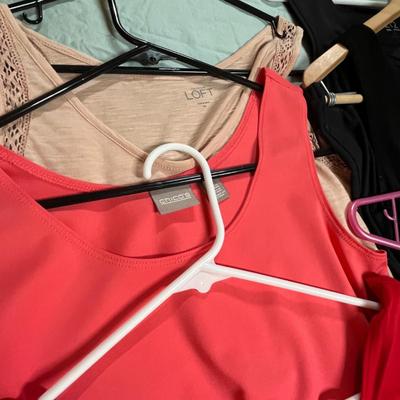Lot of women's casual tops & skirt