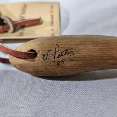 Handcrafted Wooden Spoons & Ladles by Virginia Petty, 'The Whistlin' Whittler' (B1-JS)