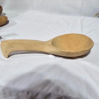 Handcrafted Wooden Spoons & Ladles by Virginia Petty, 'The Whistlin' Whittler' (B1-JS)