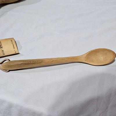 Handcrafted Wooden Spoons & Ladles by Virginia Petty, 'The Whistlin' Whittler' (B1-JS)