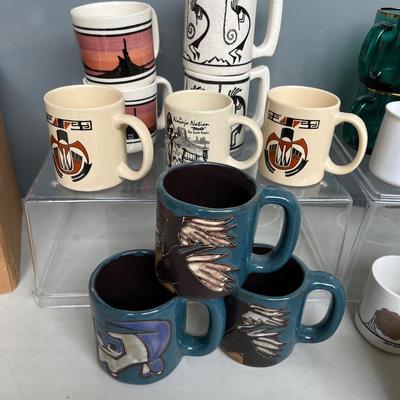 34- Southwest mugs