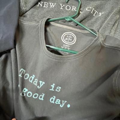 Womens sweat shirts and jackets