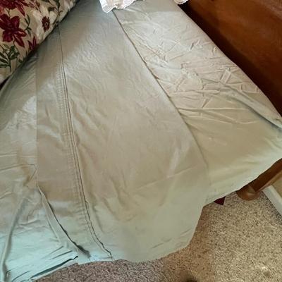 King Sized bed with awesome headboard