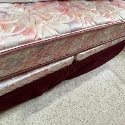 King Sized bed with awesome headboard