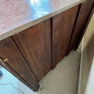 Eastlake Chest w/ marble top & mirror