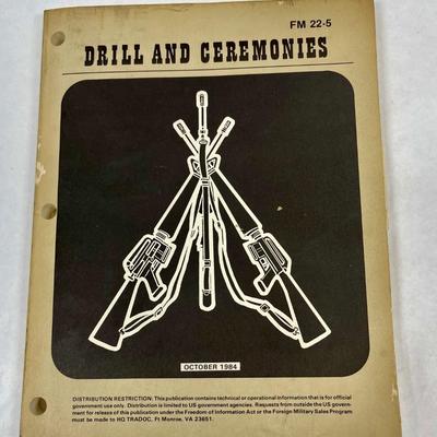 Vintage Drill & Ceremonies Soft Cover Book