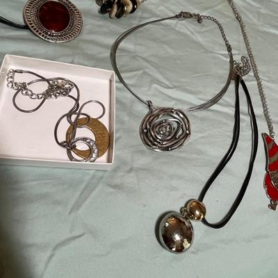 Assorted costume jewelry
