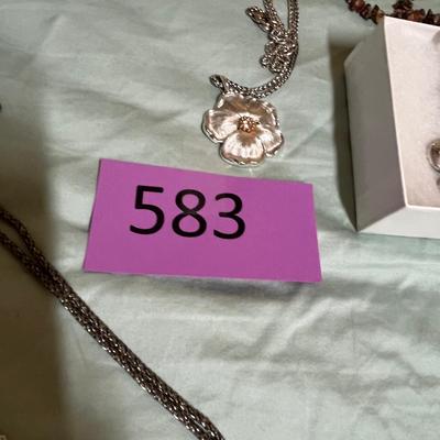 Assorted costume jewelry