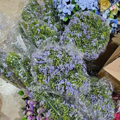 Mega Assortment of Artificial Spring Flowers & Garlands with Baskets (B1-JS)