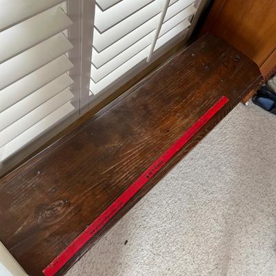 Primitive bench