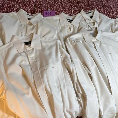 Men's white dress shirts