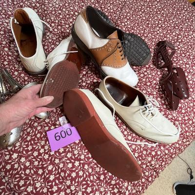 Men's white shoes